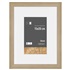 Skava 15 x 20 cm - dub natur, pasparta 9x13 cm