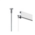 závěs Solid_Slider + ocelové lanko 2mm; 500 cm