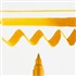 akvarel Ecoline brushpen - Yellow ochre