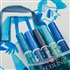 akvarel Ecoline brushpen set 5 ks modré