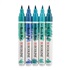 akvarel Ecoline brushpen set 5 ks zeleno-modré