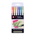 Sakura KOI akvarel. brushpen set 6 ks - PASTEL