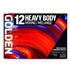 set Golden - HEAVY BODY Mixing, 12x22ml + medium