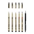 marker Sakura PIGMA Sepia Manga set 6 ks