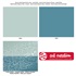 set Artcreation VINTAGE CHALK 2x100ml + lak BLUE