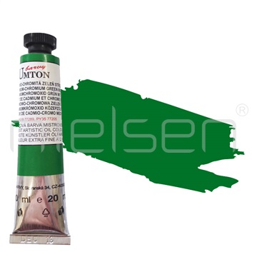olej Umton 20 ml - kadmio-chromitá zeleň střední