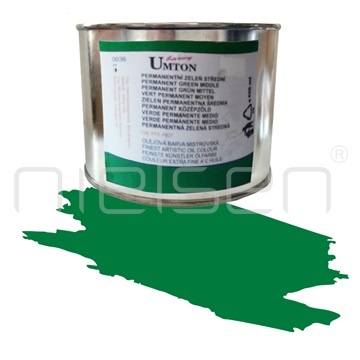 olej UMTON 400 ml - permanentní zeleň střední