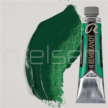 Rembrandt oil 40 ml - Permanent green deep