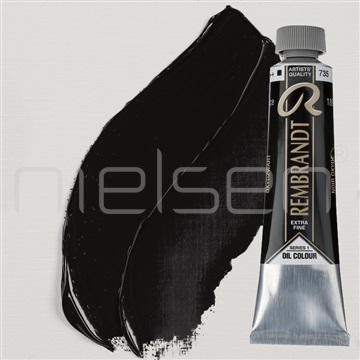 Rembrandt oil 40 ml - Oxide black