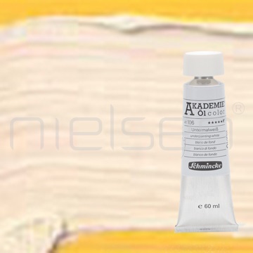 oil Akademie 60 ml - underpainting white