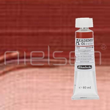 oil Akademie 60 ml - burnt sienna
