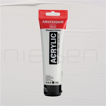 acryl Amsterdam 120 ml - Titanium white