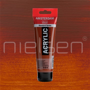 acryl Amsterdam 120 ml - Burnt sienna