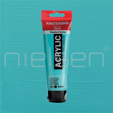 acryl Amsterdam 120 ml - Turquoise green