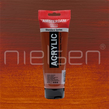 acryl Amsterdam 250 ml - Burnt sienna