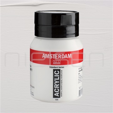 acryl Amsterdam 500 ml - Titanium white