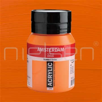 acryl Amsterdam 500 ml - Azo orange