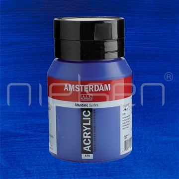 acryl Amsterdam 500 ml - Phthalo blue