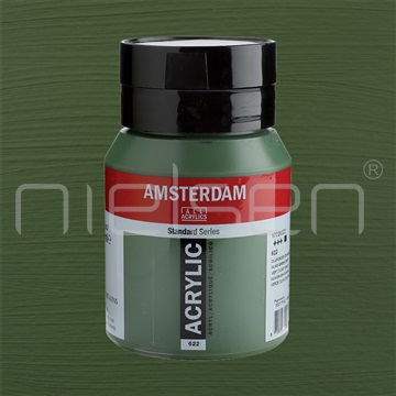 acryl Amsterdam 500 ml - Olive green deep