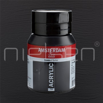 acryl Amsterdam 500 ml - Oxide black