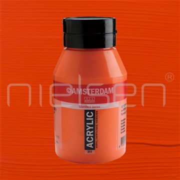 acryl Amsterdam 1000 ml - Vermilion