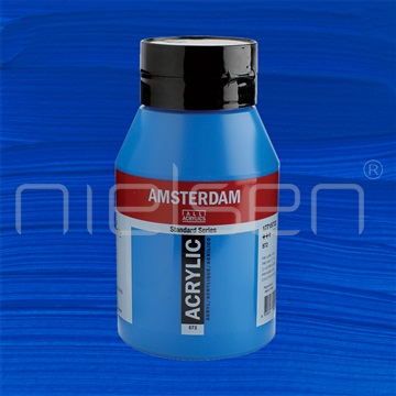 acryl Amsterdam 1000 ml - Primary cyan
