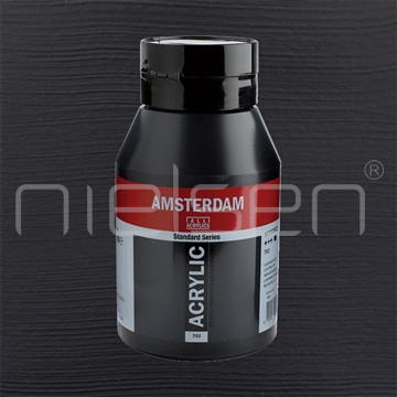 acryl Amsterdam 1000 ml - Lamp black