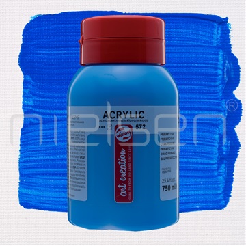 acryl ArtCreation 750 ml - Primary cyan
