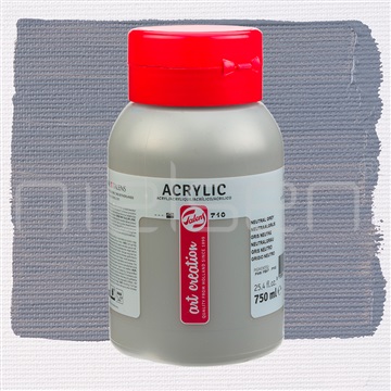 acryl ArtCreation 750 ml - Neutral grey