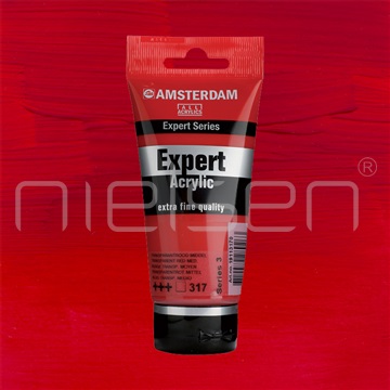 acryl Amsterdam ES 75 ml - Transparent red M