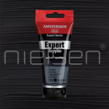 acryl Amsterdam ES 75 ml - Ivory black