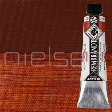 acryl Rembrandt 40 ml - Transparent ox.orange