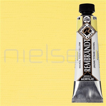 acryl Rembrandt 40 ml - Nickel titan yellow