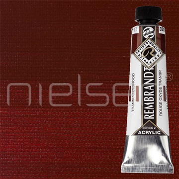 acryl Rembrandt 40 ml - Transparent ox.red