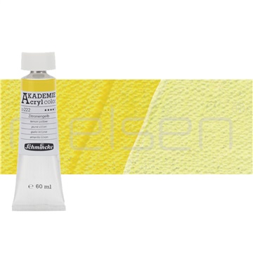 acryl Akademie 60 ml - lemon yellow