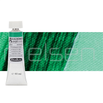 acryl Akademie 60 ml - phthalo green light