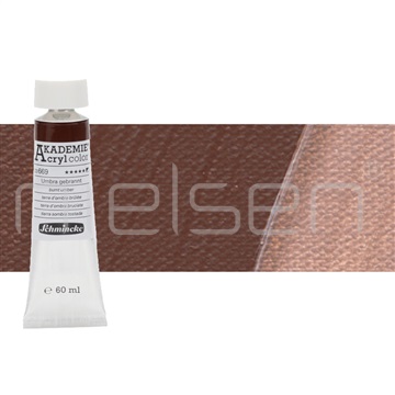 acryl Akademie 60 ml - burnt umber