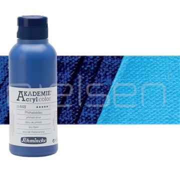 acryl Akademie 250 ml - phthalo blue