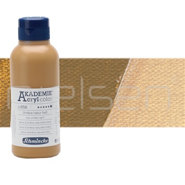 acryl Akademie 250 ml - raw umber light