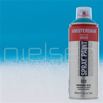 spray Amsterdam 400 ml - Turquoise blue