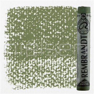 suchý pastel REMBRANDT - Permanent green lt. 3