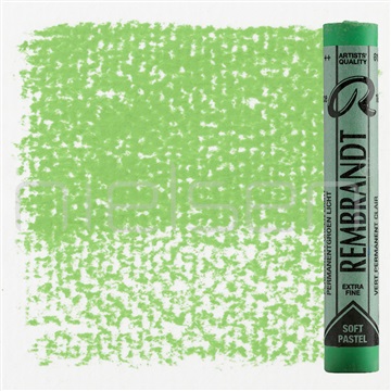 suchý pastel REMBRANDT - Permanent green lt. 5