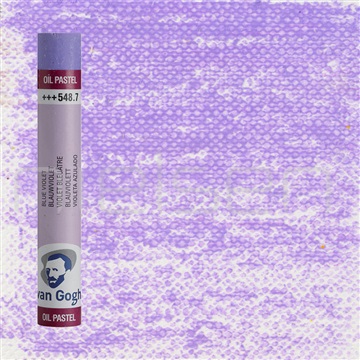 olej. pastel van GOGH - Blue violet 7