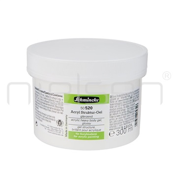 Schmincke acryl heavy body gel glossy 300 ml