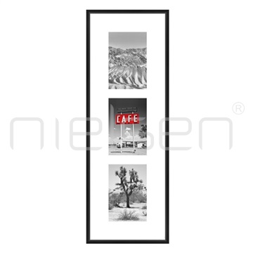 Gallery Junior 20 x 60 cm - černá mat, 3x10x15