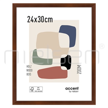 Zoom 24 x 30 cm - oříšek