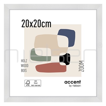 Zoom 20 x 20 cm - bílá