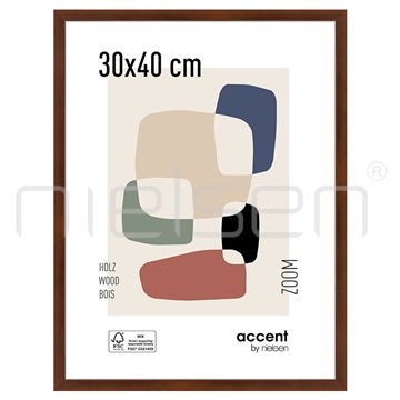 Zoom 30 x 40 cm - oříšek