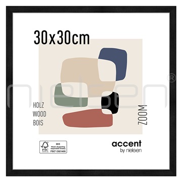 Zoom 30 x 30 cm - černá