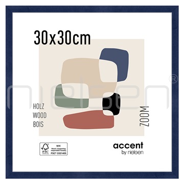 Zoom 30 x 30 cm - modrá